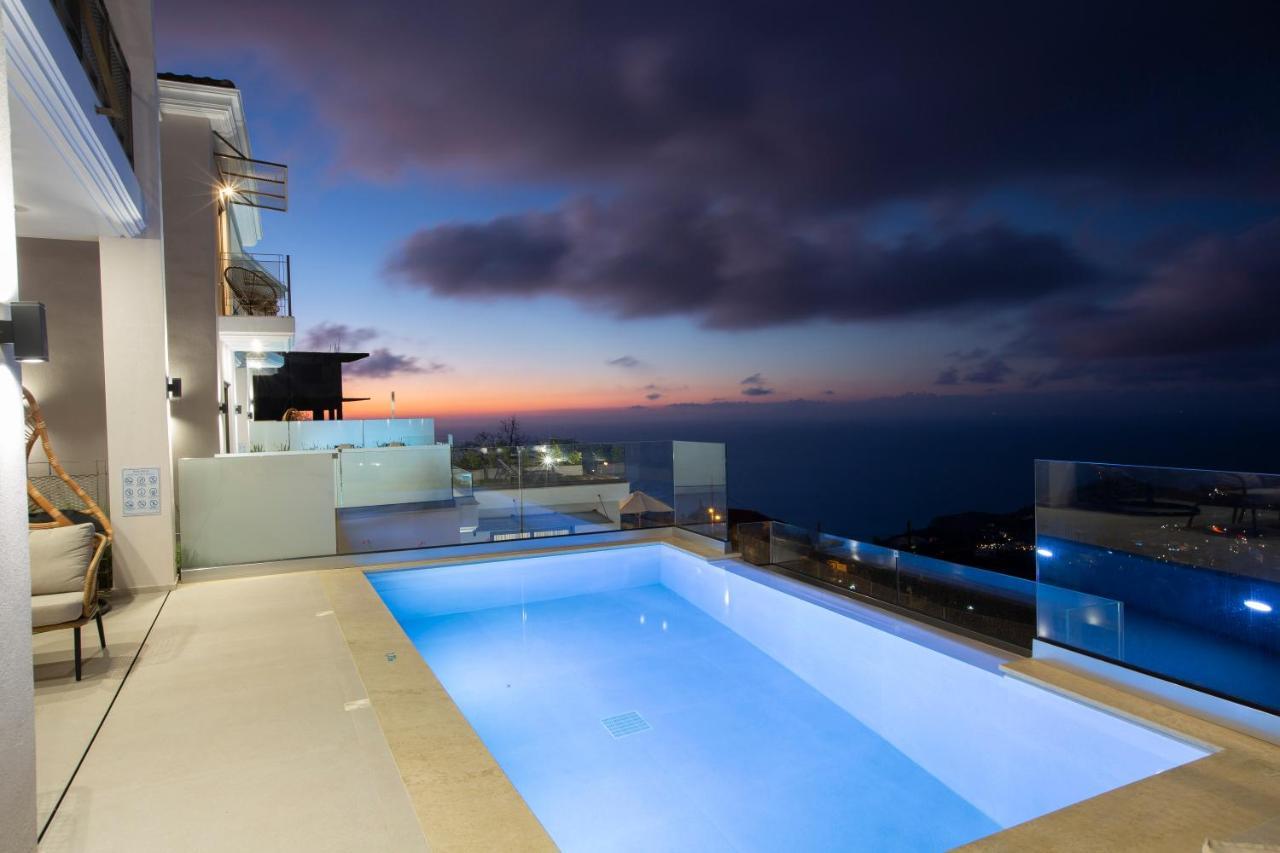 Inorato - Luxury Villa With Private Swimming Pool Kalamítsi 외부 사진