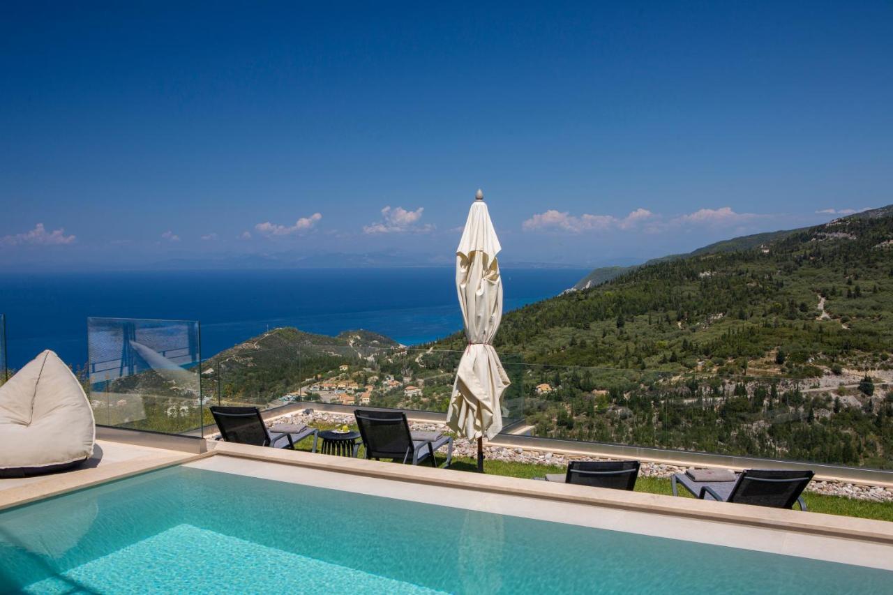 Inorato - Luxury Villa With Private Swimming Pool Kalamítsi 외부 사진
